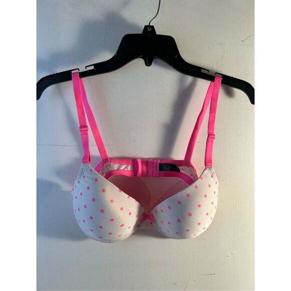 Smart and Sexy bra 38C Neon pink dots - Picture 2 of 5